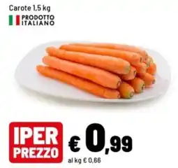 Iper La Grande Carote offerta