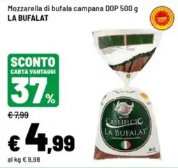 Iper La Grande Mozzarella di bufala campana DOP LA BUFALAT offerta