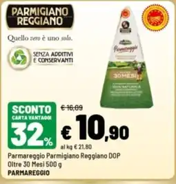 Iper La Grande Parmareggio Parmigiano Reggiano DOP offerta