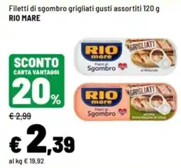 Iper La Grande Filetti di sgombro grigliati gusti assortiti offerta