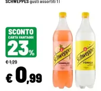 Iper La Grande Schweppes gusti assortiti offerta