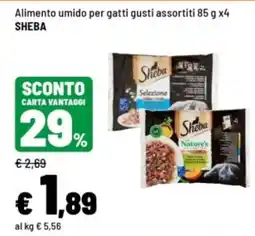 Iper La Grande Alimento umido per gatti gusti assortiti SHEBA offerta