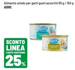 Iper La Grande Alimento umido per gatti gusti assortiti ADOC offerta