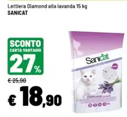 Iper La Grande Lettiera Diamond alla lavanda offerta