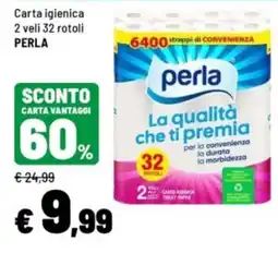 Iper La Grande Carta igienica Perla offerta