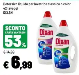 Iper La Grande Detersivo liquido per lavatrice classic o color Dixan offerta