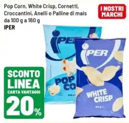 Iper La Grande Pop Corn Iper offerta