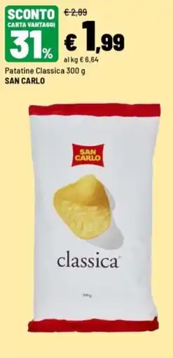 Iper La Grande Patatine Classica San Carlo offerta