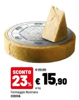 Iper La Grande Formaggio Nostrano CISSVA offerta