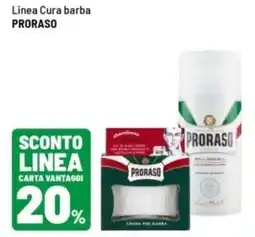 Iper La Grande Linea Cura barba PRORASO offerta