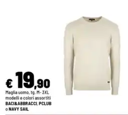 Iper La Grande Maglia uomo Baci&abbracci offerta