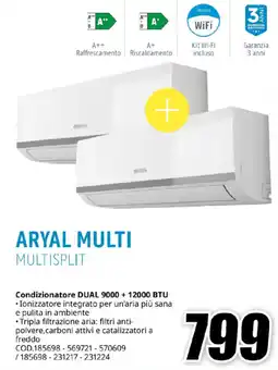 MediaWorld Aryal Multi Multisplit offerta