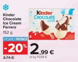 Carrefour Kinder Chocolate Ice Cream Ferrero offerta