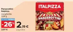 Carrefour Panzerottini Italpizza margherita offerta