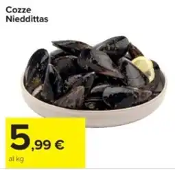 Carrefour Cozze Nieddittas offerta