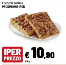 Iper La Grande Focaccia rustica PRODUZIONE IPER offerta