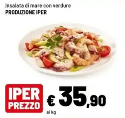 Iper La Grande Insalata di mare con verdure PRODUZIONE Iper offerta