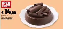 Iper La Grande Torta Caprese offerta