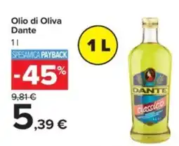 Carrefour Olio di Oliva Dante offerta