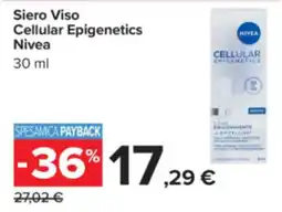 Carrefour Siero Viso Cellular Epigenetics Nivea offerta