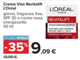 Carrefour Crema Viso Revitalift L'Oréal offerta