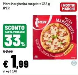 Iper La Grande Pizza Margherita Iper offerta