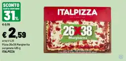 Iper La Grande Pizza 26x38 Margherita Italpizza offerta