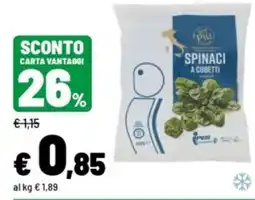 Iper La Grande Spinaci a cubetti offerta