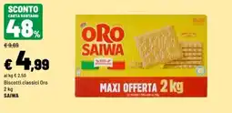 Iper La Grande Biscotti classici Oro Saiwa offerta