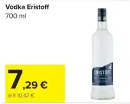 Carrefour Vodka Eristoff offerta