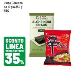 Iper La Grande Casa Corea Alghe Nori Snack offerta