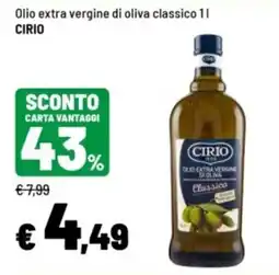 Iper La Grande Olio extra vergine di oliva classico Cirio offerta