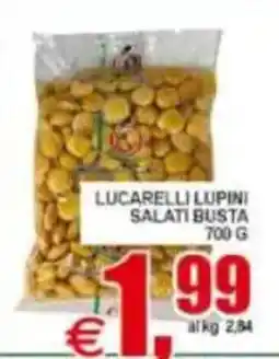 Pewex Lucarelli lupini salati busta offerta