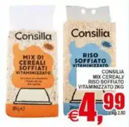 Pewex Consilia mix cereali riso soffiato offerta