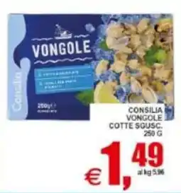 Pewex Consilia vongole cotte sgusc offerta