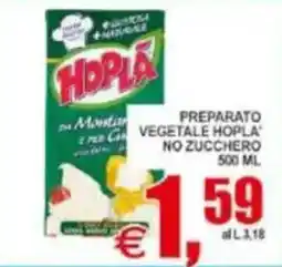 Pewex Preparato vegetale Hopla no zucchero offerta