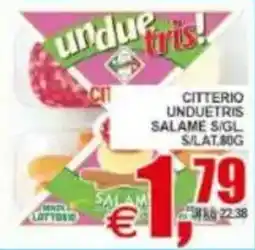 Pewex Citterio unduetris salame sigl offerta