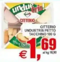 Pewex Citterio unduetris petto tacchino offerta