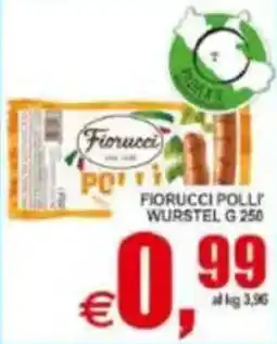 Pewex Fiorucci polli wurstel offerta