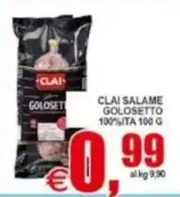 Pewex Clai salame golosetto offerta