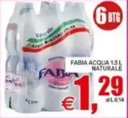 Pewex Fabia acqua naturale offerta