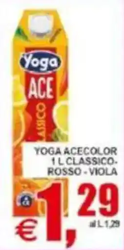 Pewex Yoga Ace Color Classico Rosso Viola offerta