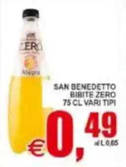 Pewex San Benedetto bibite zero offerta