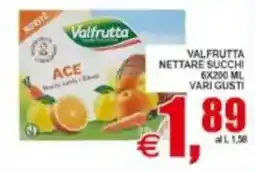 Pewex Valfrutta nettare succhi offerta