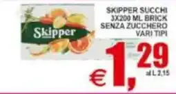 Pewex Skipper succhi offerta
