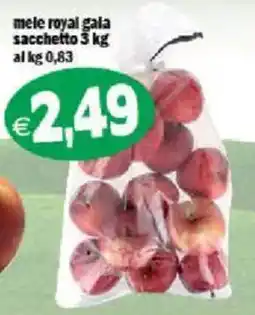 Il Castoro Supermercati Mele royal gala offerta