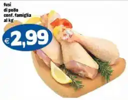 Il Castoro Supermercati fusi di pollo conf. famiglia offerta
