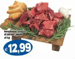 Il Castoro Supermercati bocconcini scelti di bovino adulto offerta