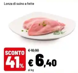 Iper La Grande Lonza di suino a fette offerta