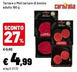 Iper La Grande Tartare di bovino adulto Carnitalia offerta
